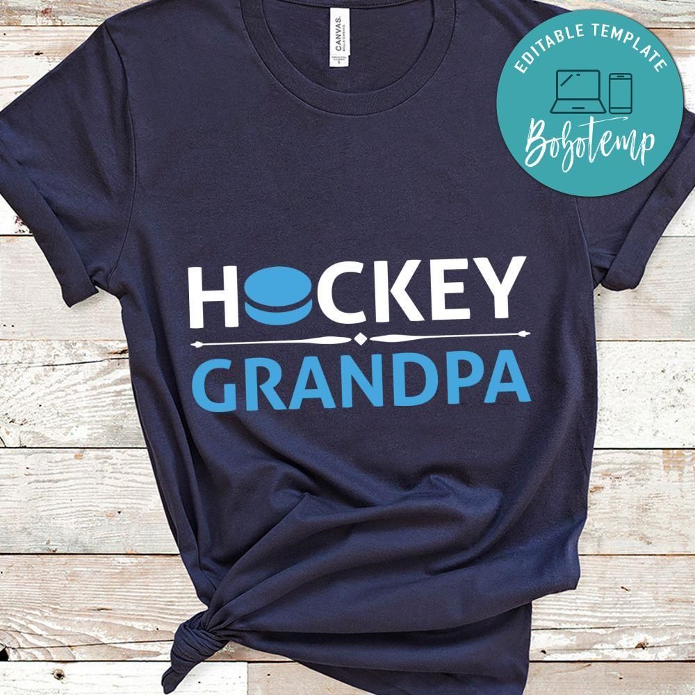 Hockey Grandpa Shirt