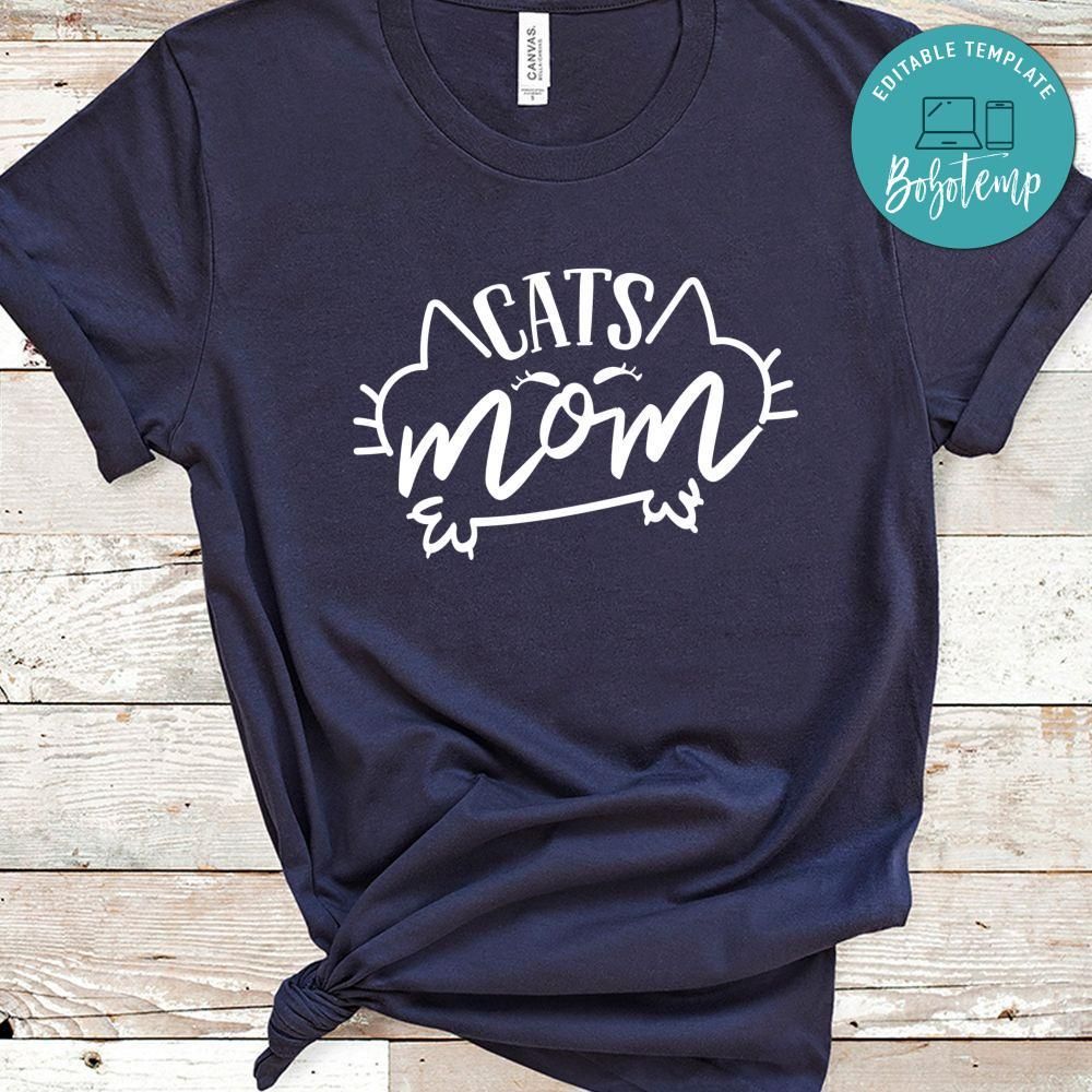 Cats Mom Shirt