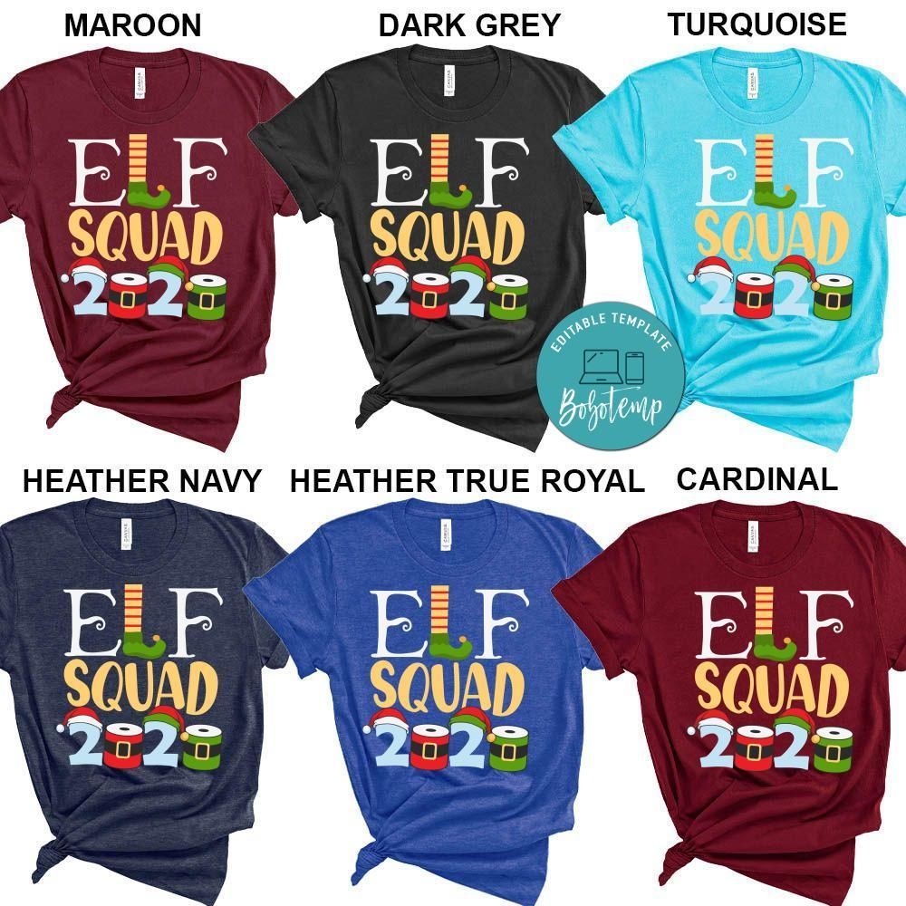 Elf Squad Quarantine Christmas 2020 Shirt