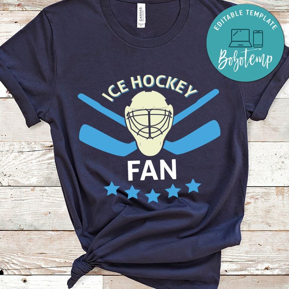 Ice Hockey Fan Shirt