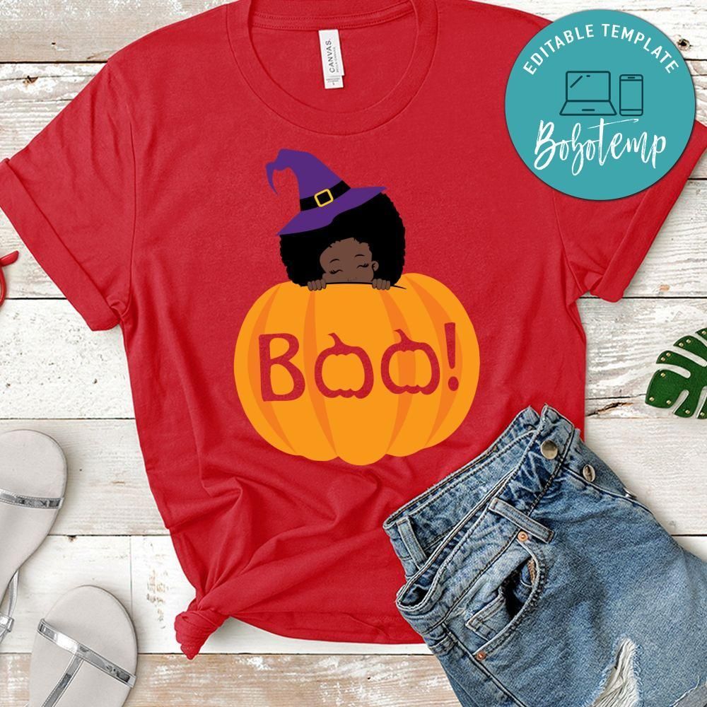 Boo Black Witch Shirt