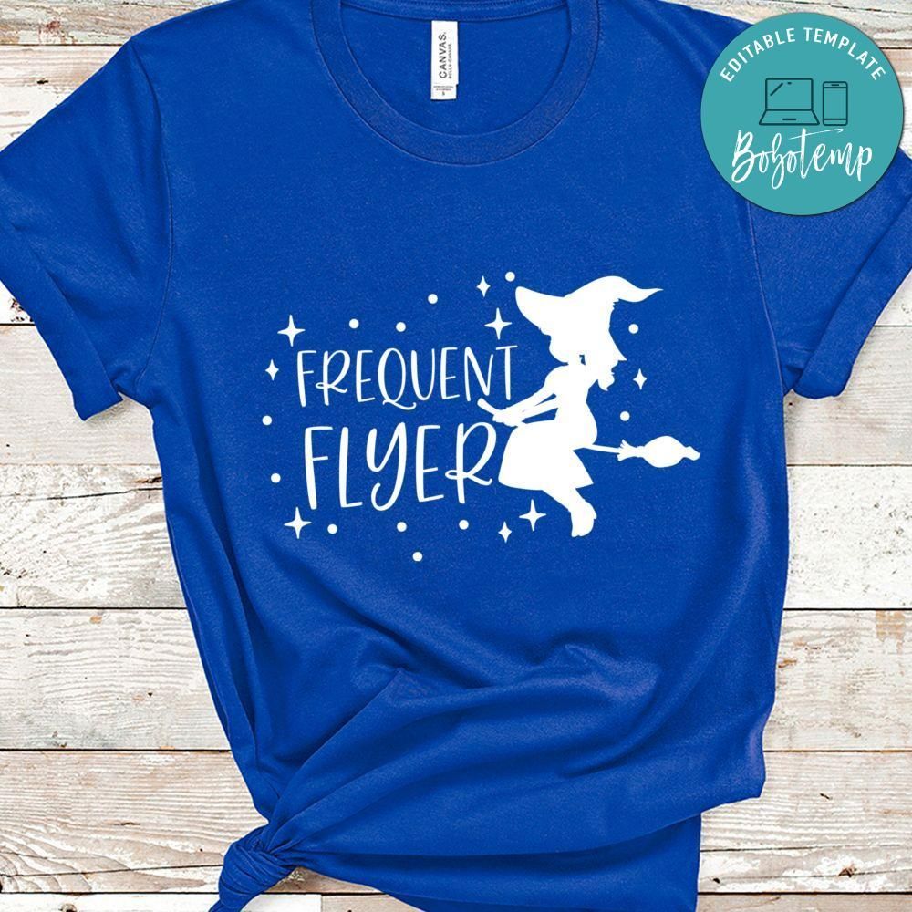 Frequent Flyer Halloween Shirt