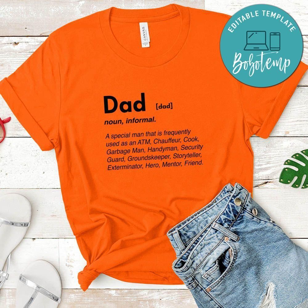 Dad Definition T-Shirt