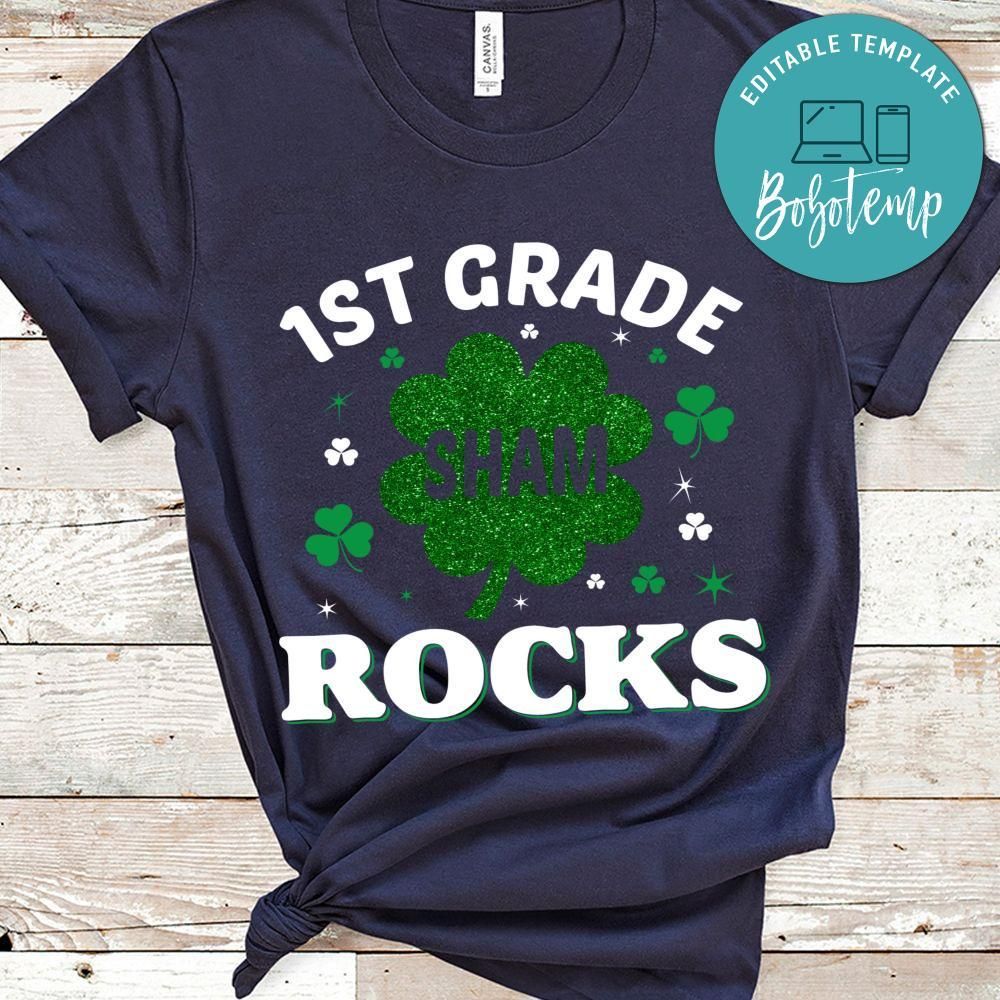 1st Grade Sham Rocks Shirt