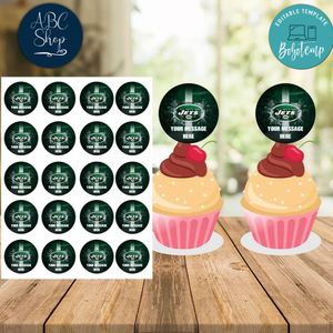 New York Jets Topper Digital File Printable Instant Download
