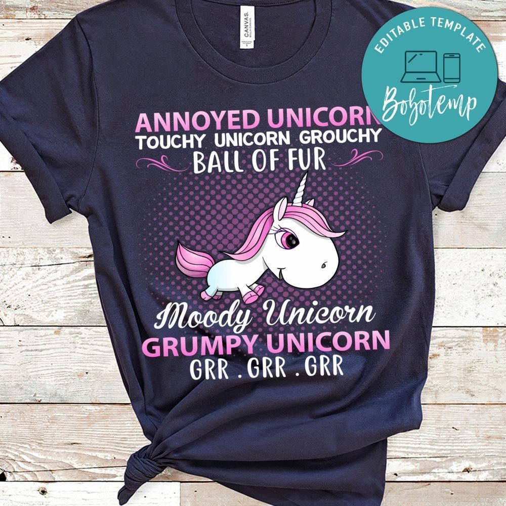 Annoyed Unicorn Shirt