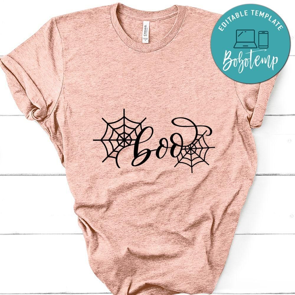 Boo Halloween T-Shirt