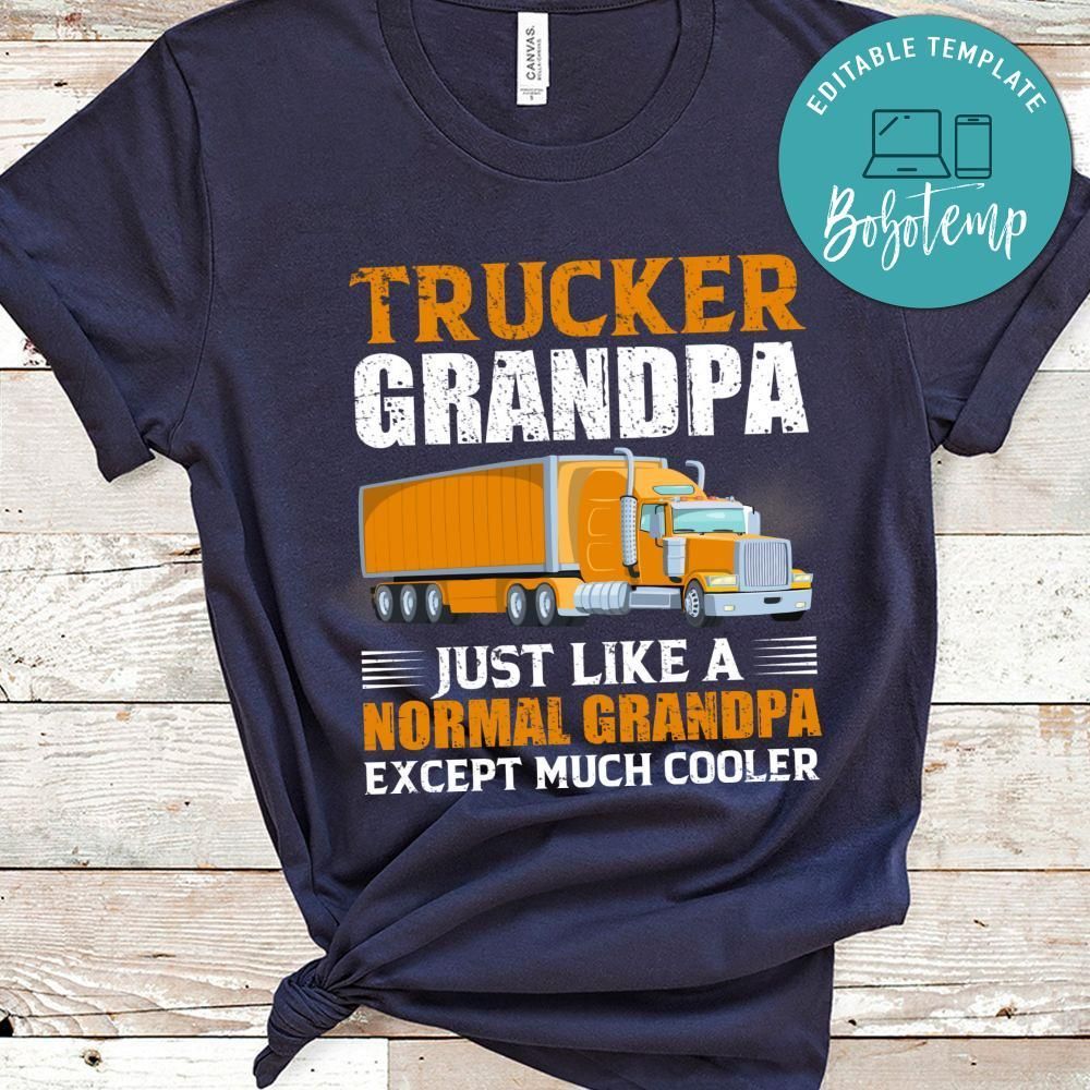 Trucker Grandpa Shirt