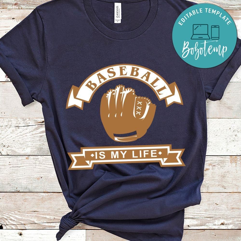 Baseball Is My Life Shirt