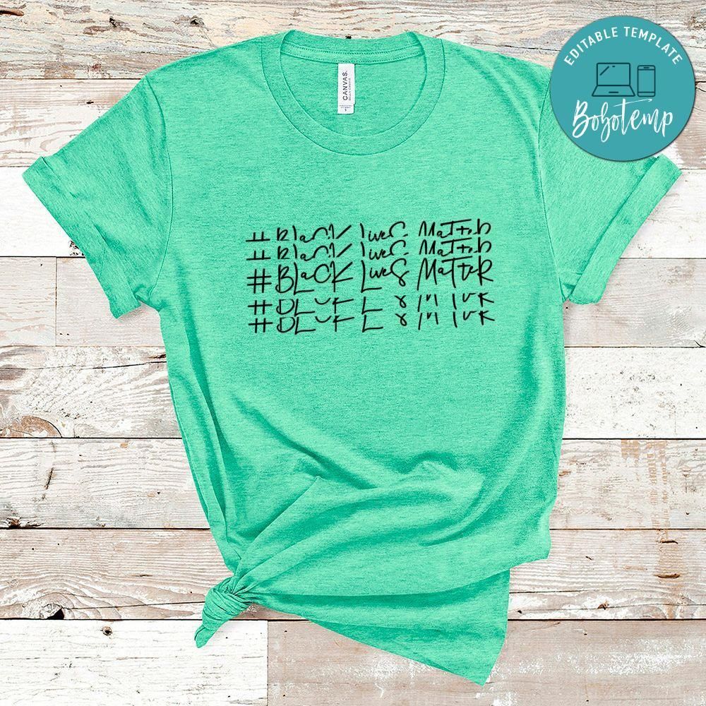 Black Lives Matter Tee T-Shirts