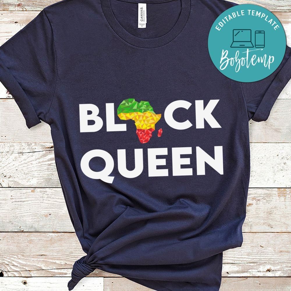 Black Queen African Black Pride Shirt