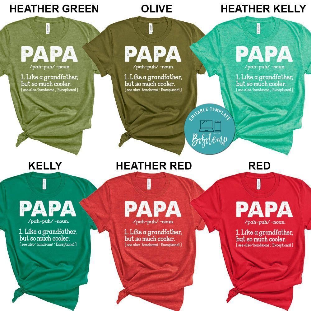 Definition of Papa Shirt