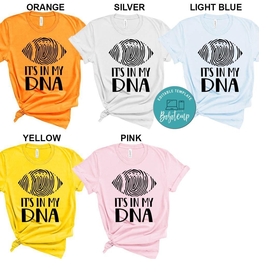 Football It's in My DNA Shirt