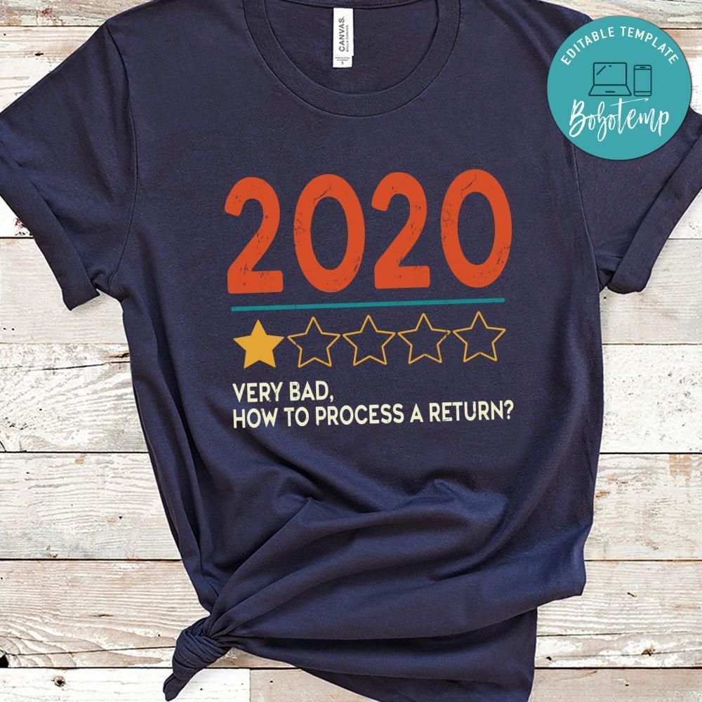 2020 Would Not Recommend 1 Star Shirt