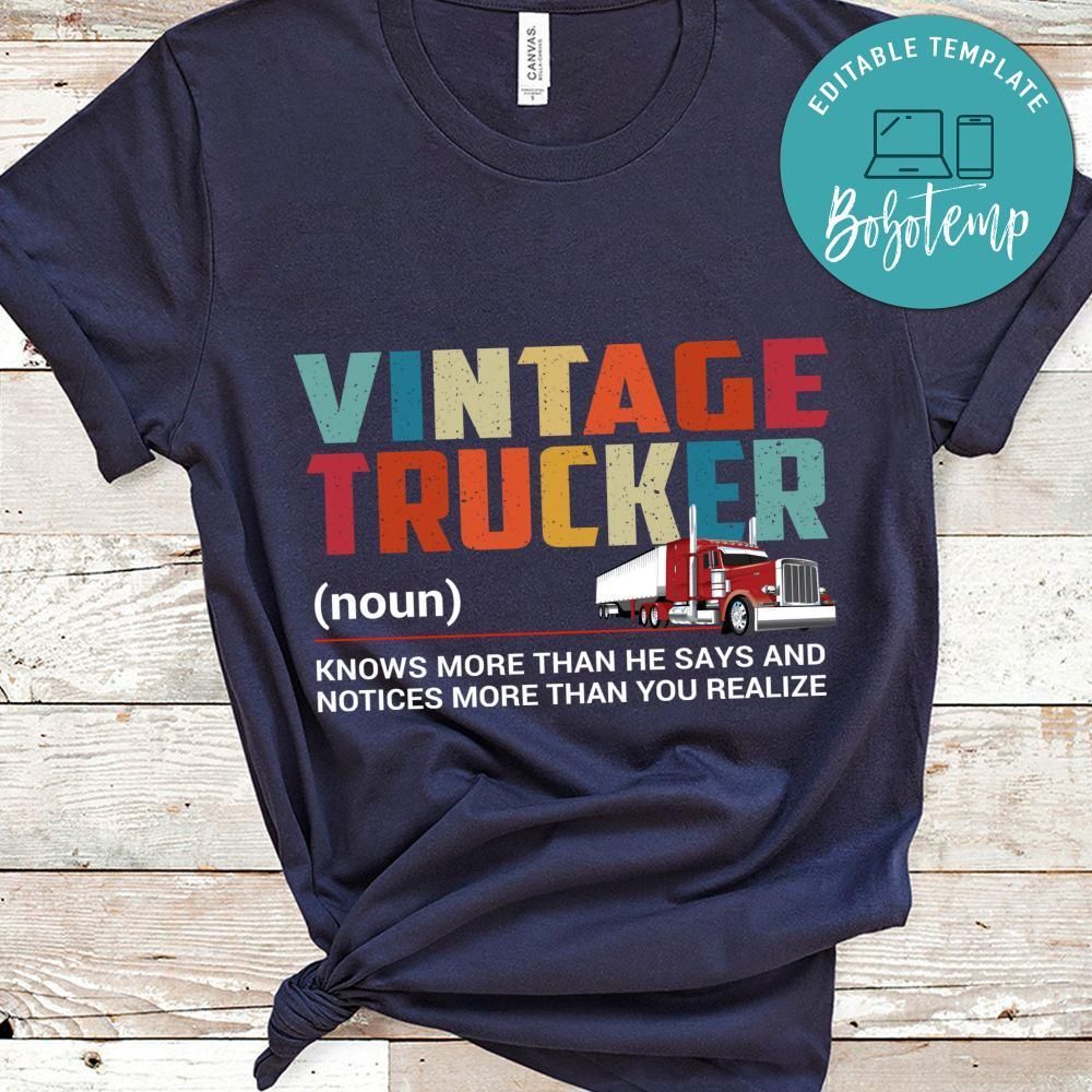 Vintage Trucker Shirt