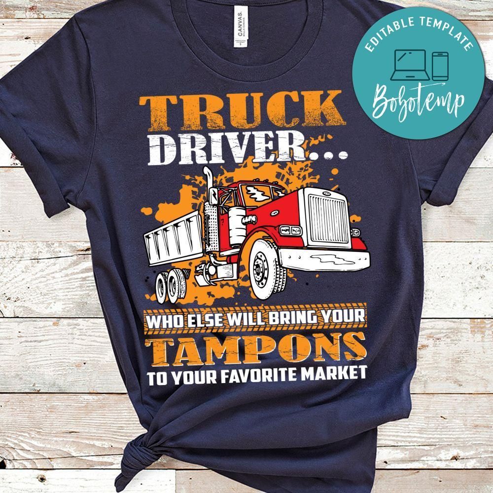 Truck Driver Shirts