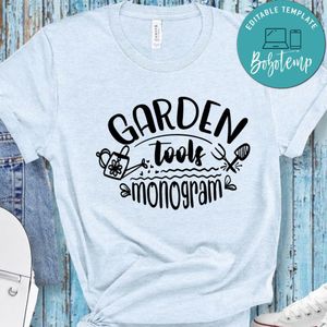 Garden Tools Monogram T-Shirt