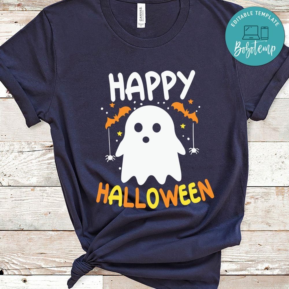 Trick or Treat Ghost Pumpkin Shirt