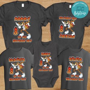 Flamin Hot Cheetos Birthday Family Matching Party Shirts