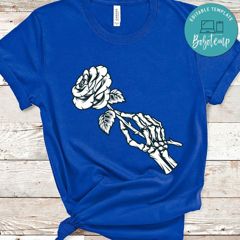 Skeleton Hand Halloween Shirt
