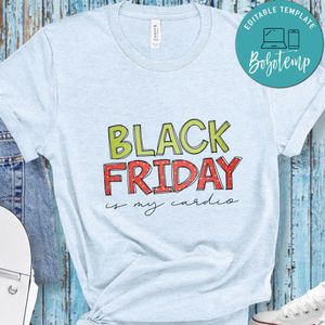 Black Friday Cardio Christmas Shirt