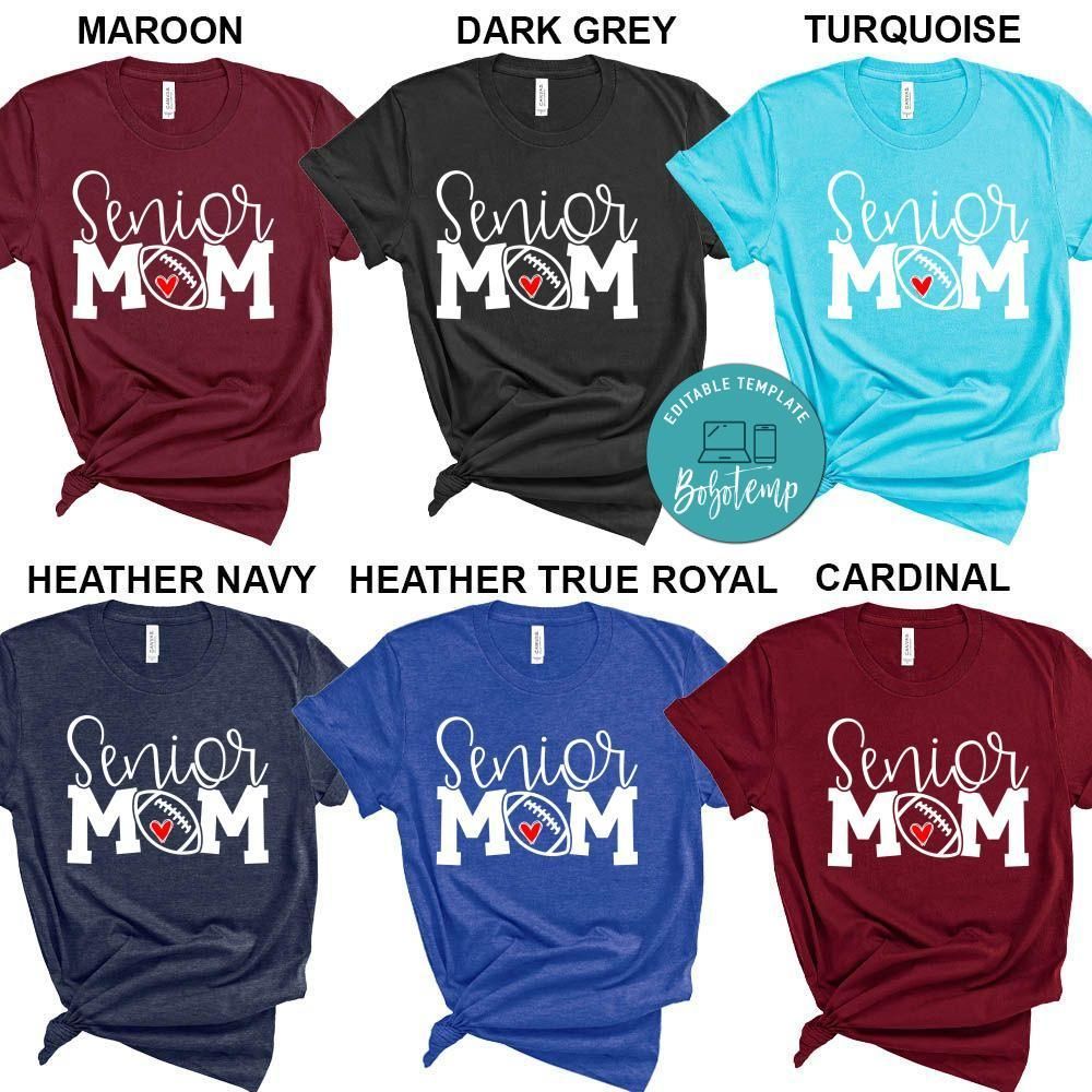 Senior Football Mom Shirt