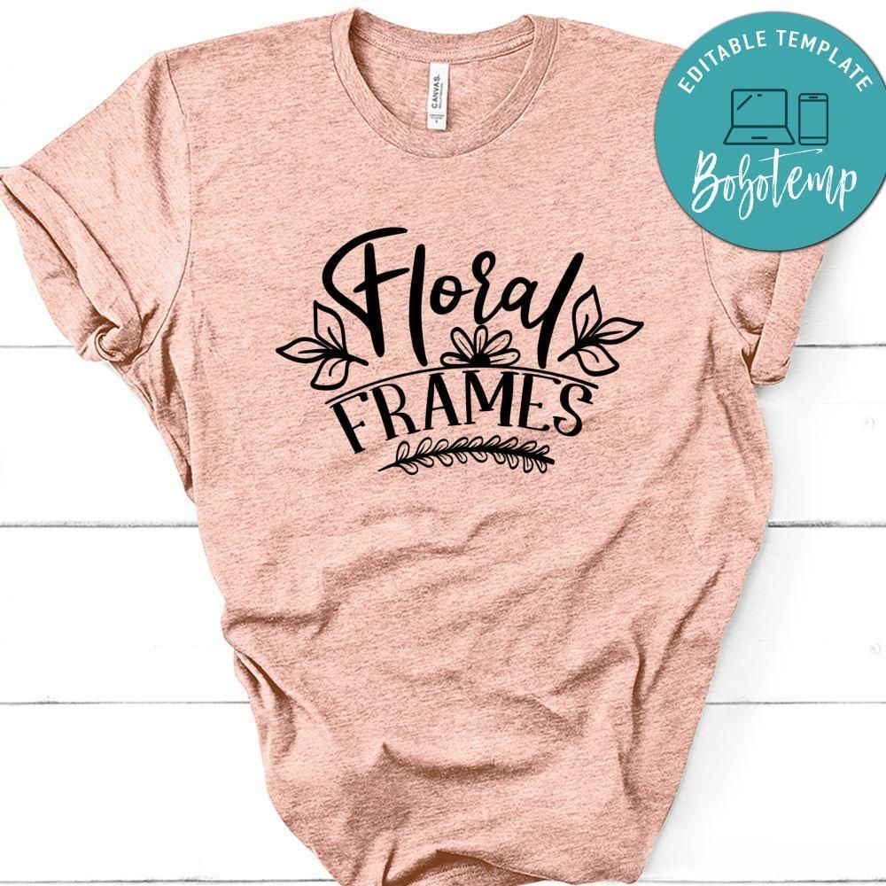 Floral Frames T-Shirt