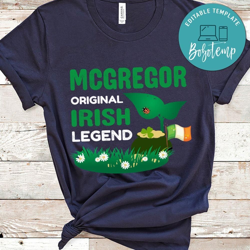 Mcgregor Original Irish Legend Shirt