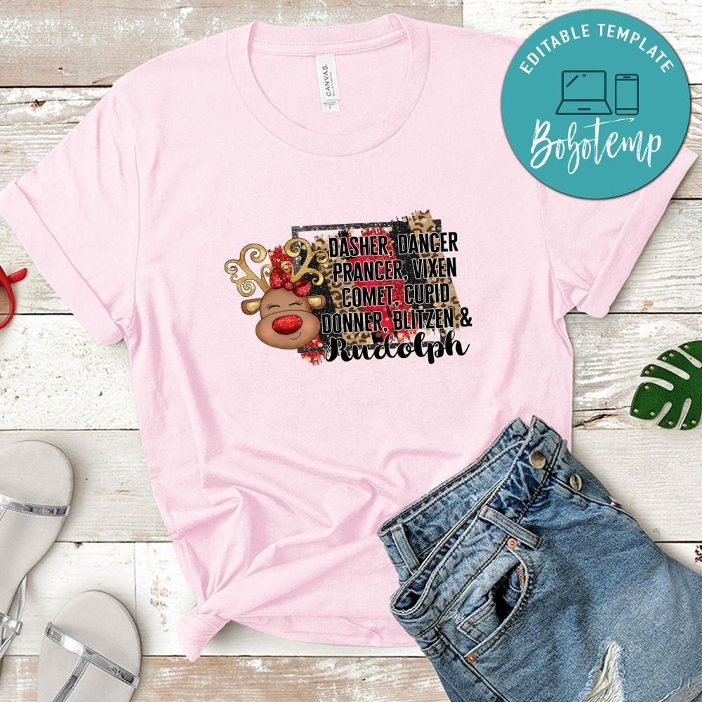 Rudolph Christmas Shirt