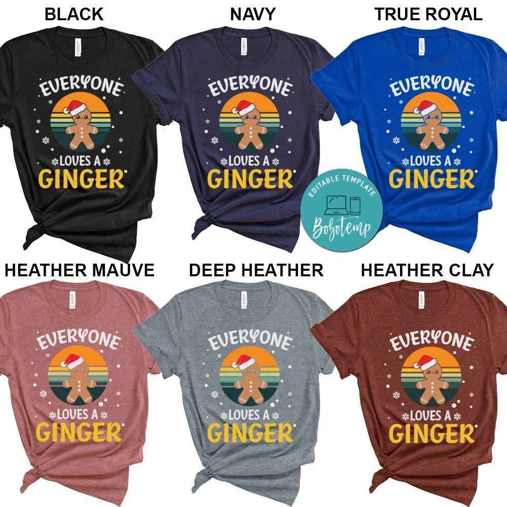 Funny Christmas Everyone Loves a Ginger Shirt