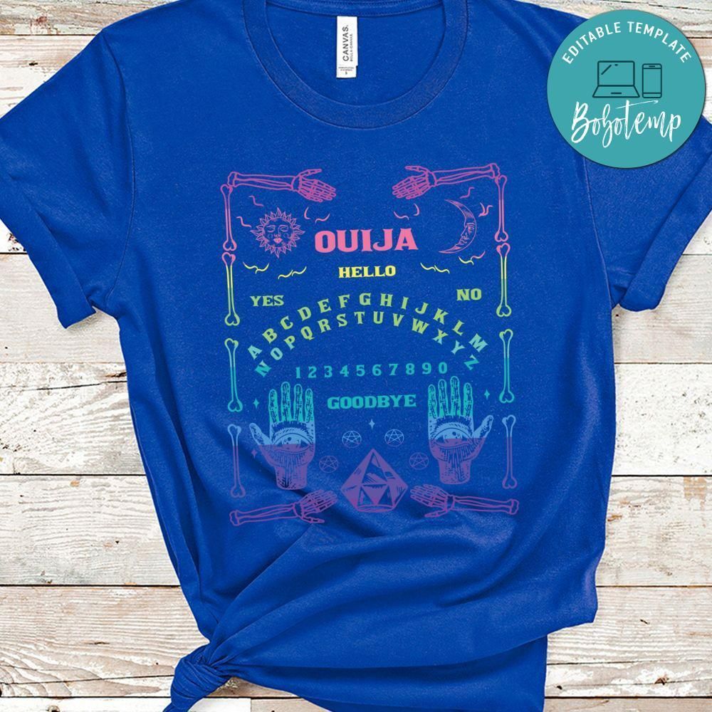 Ouija Board Goth Witchcraft Witch Wicca Shirt