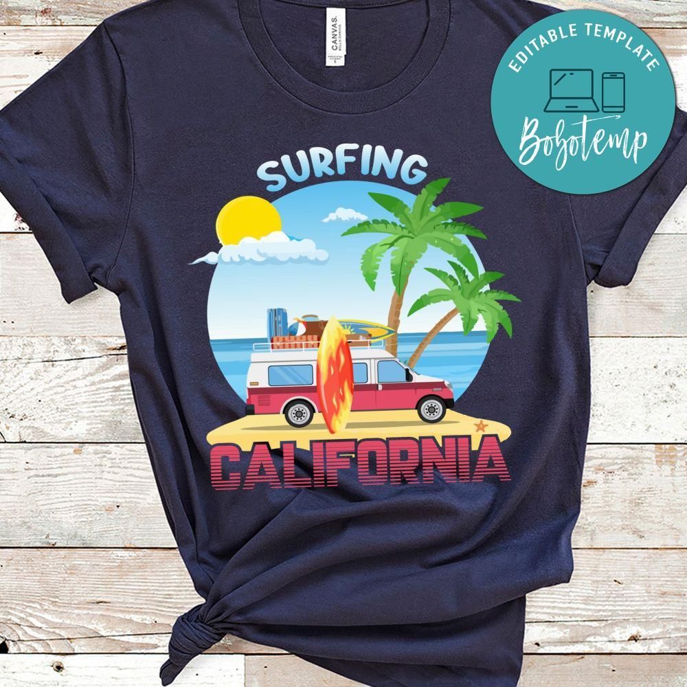 Surfing California Shirt