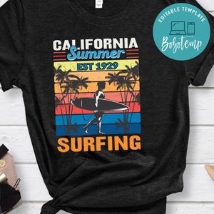 Summer Est 1929 Surfing Shirt
