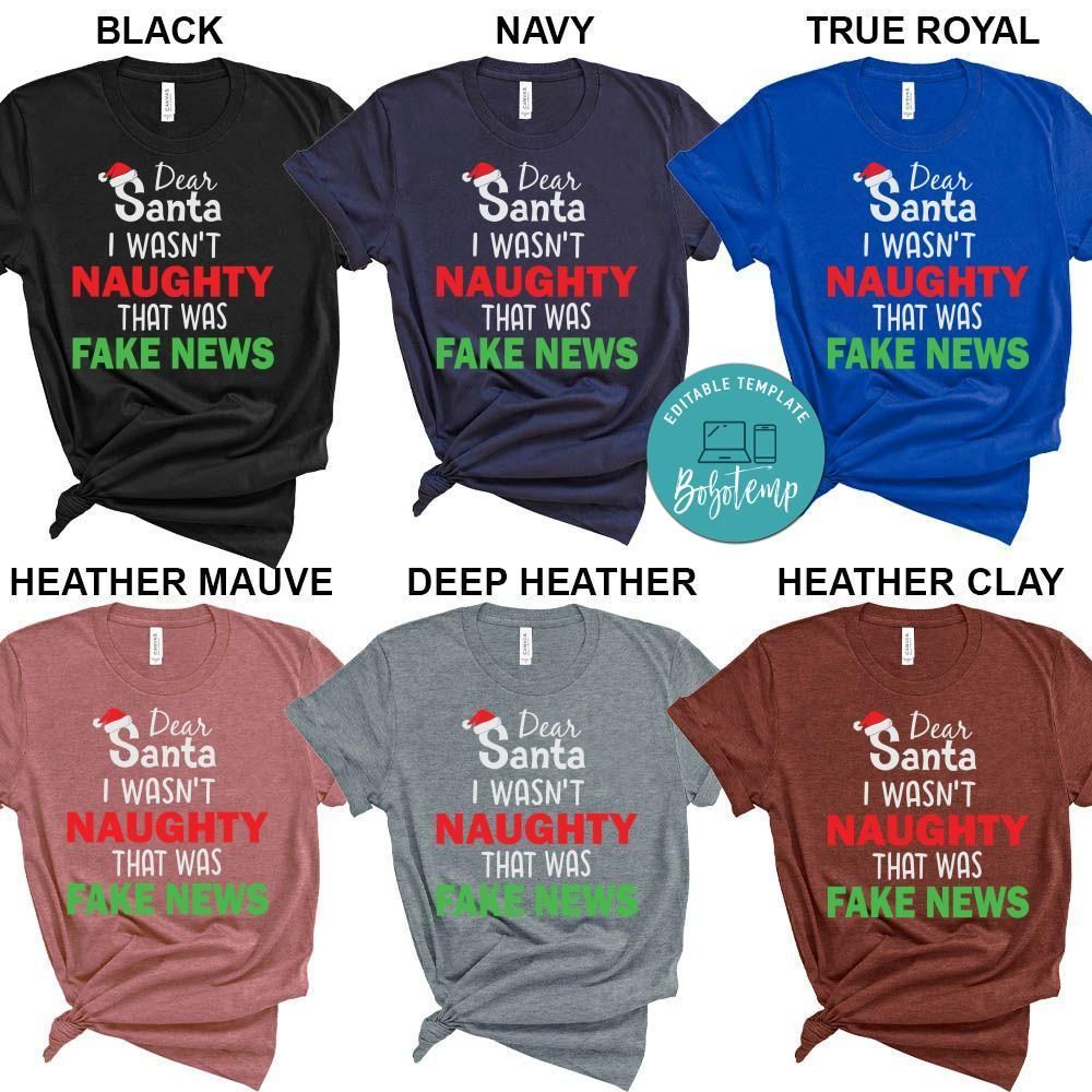 Dear Santa I Wasn't Naughty Fake News Shirt