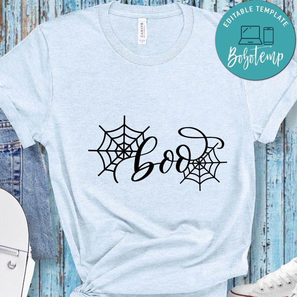 Boo Halloween T-Shirt