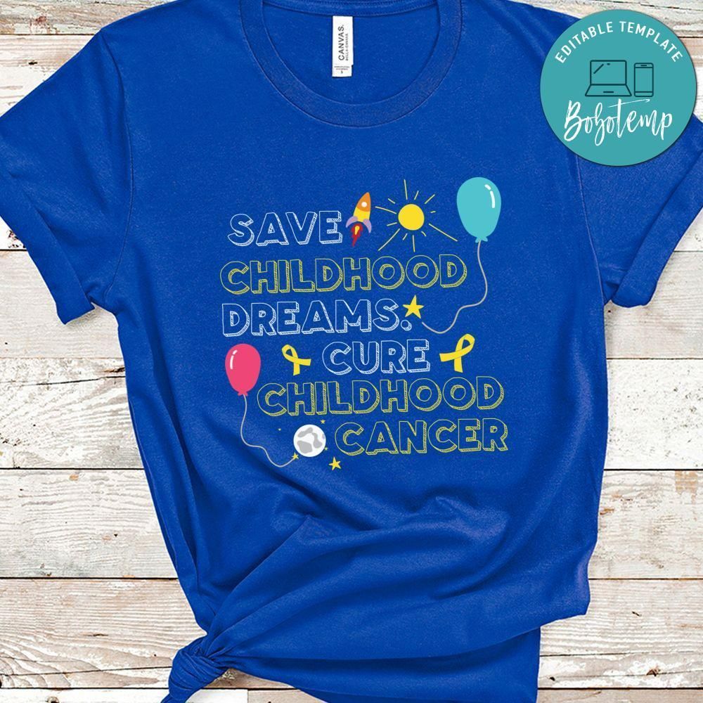 Childhood Cancer Warrior Gold Ribbon Shirt