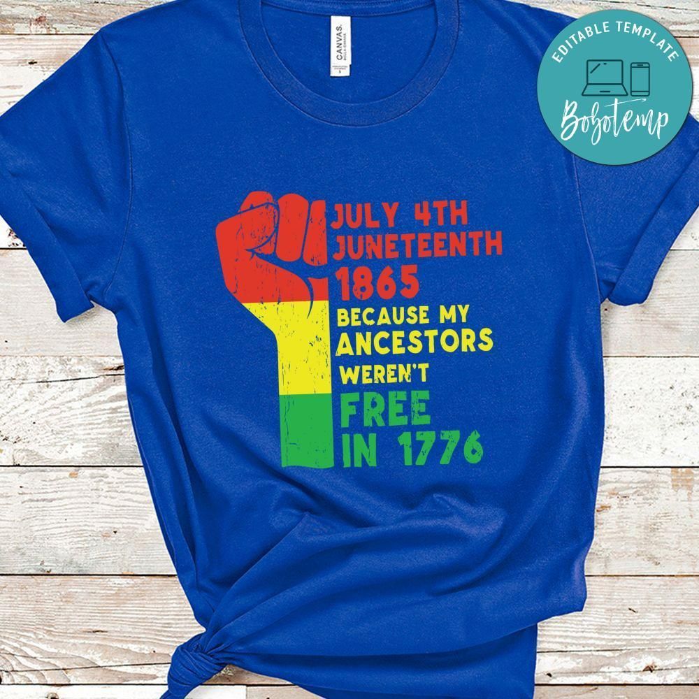 Juneteenth 1865 Shirt