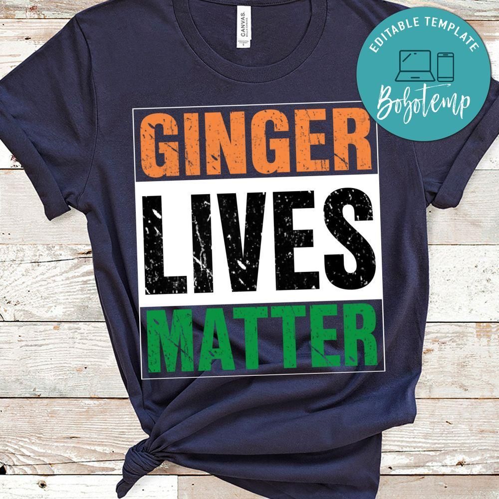 Ginger Lives Matter Shirt