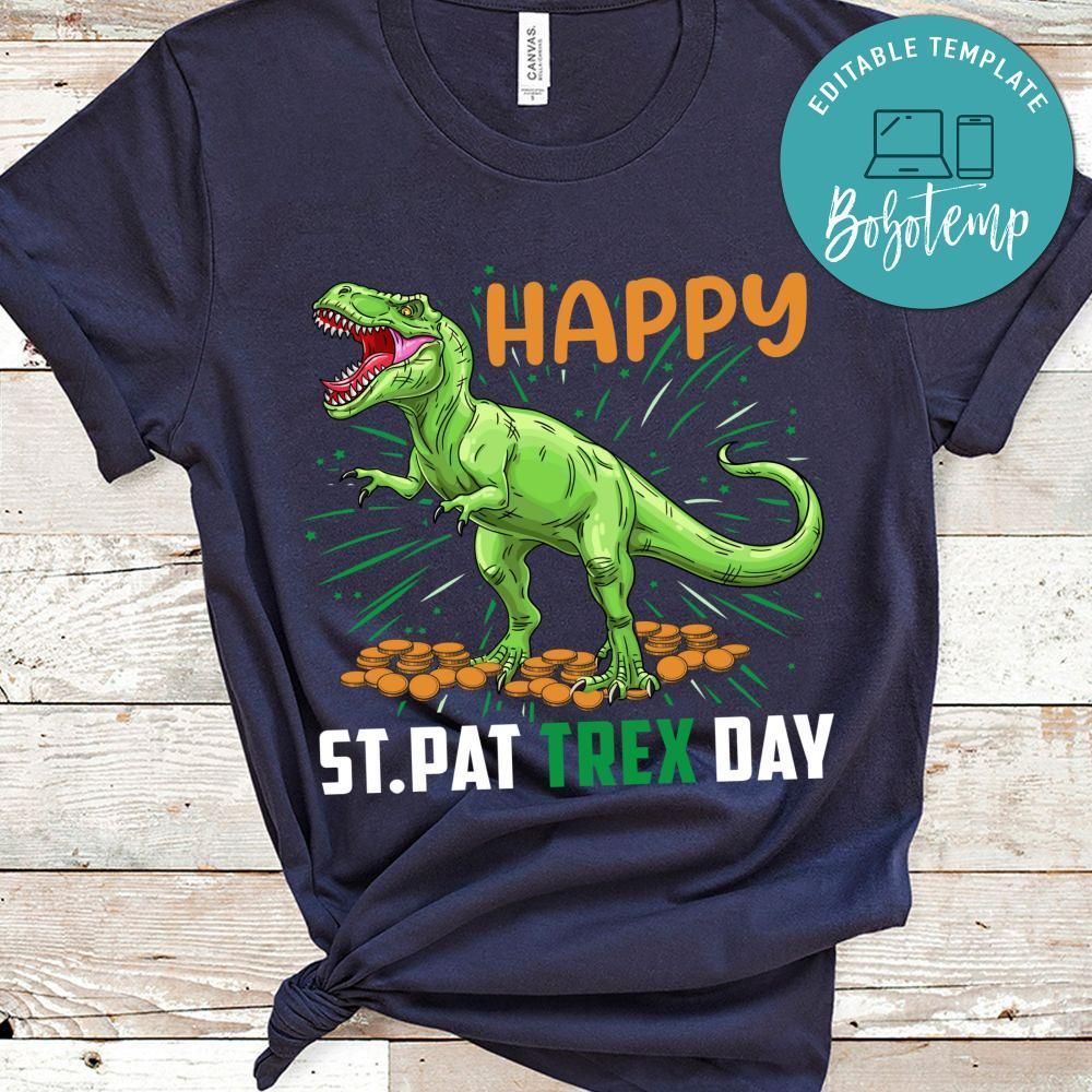 Happy St.pat Trex Day Shirt
