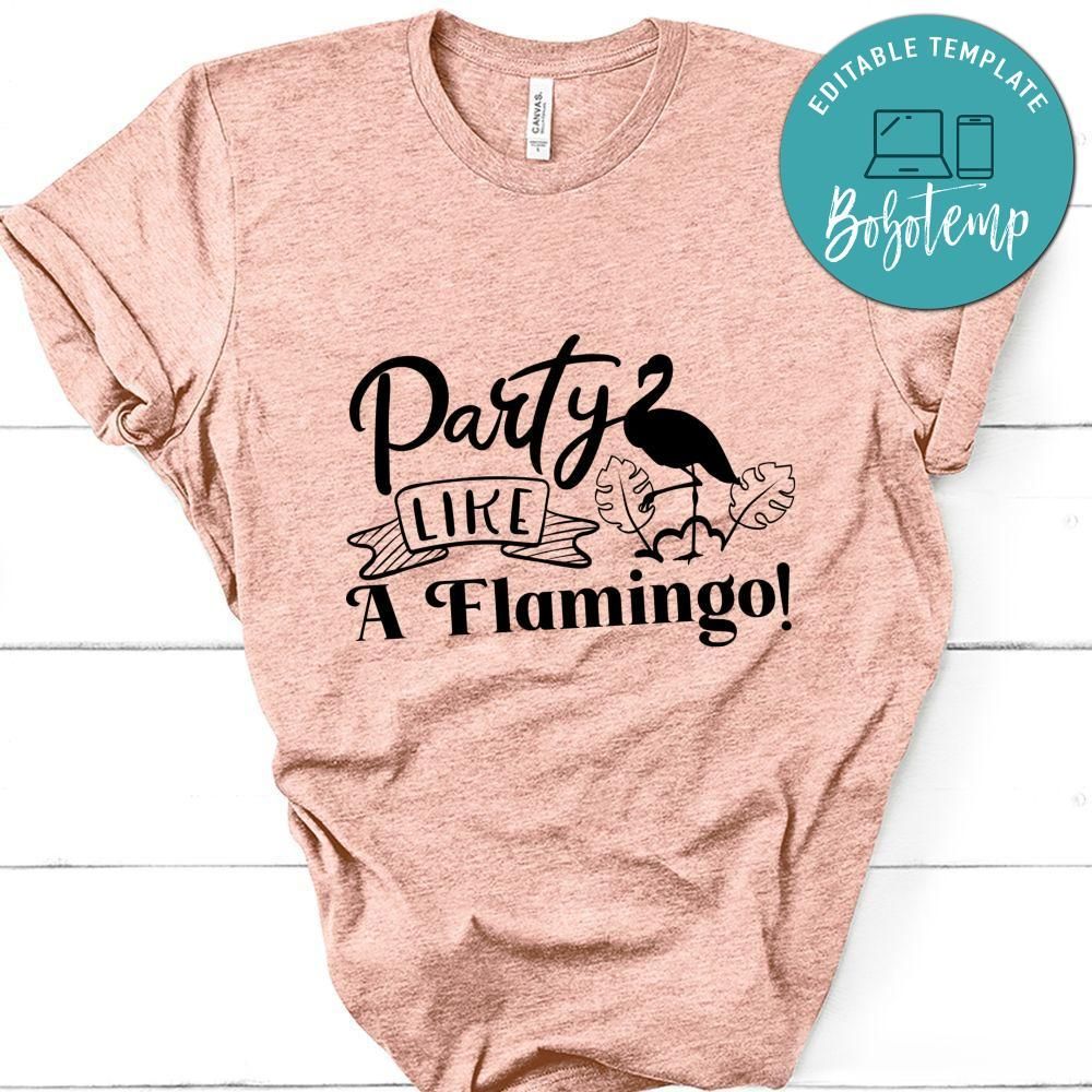 Party Like Flamingo T-Shirt