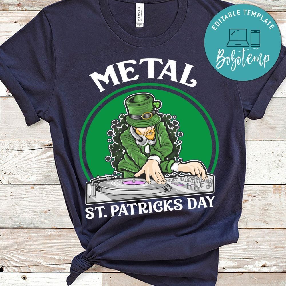 Metal  St.patricks Day Shirt
