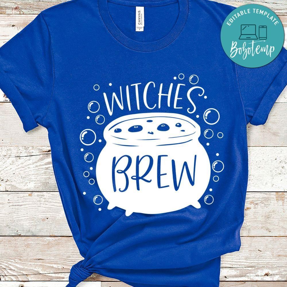 Witches Brew Halloween Shirt