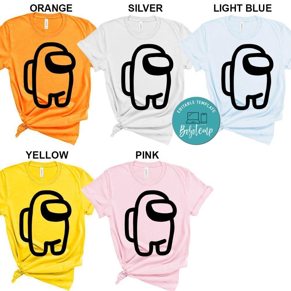 Among Us Character Shirt