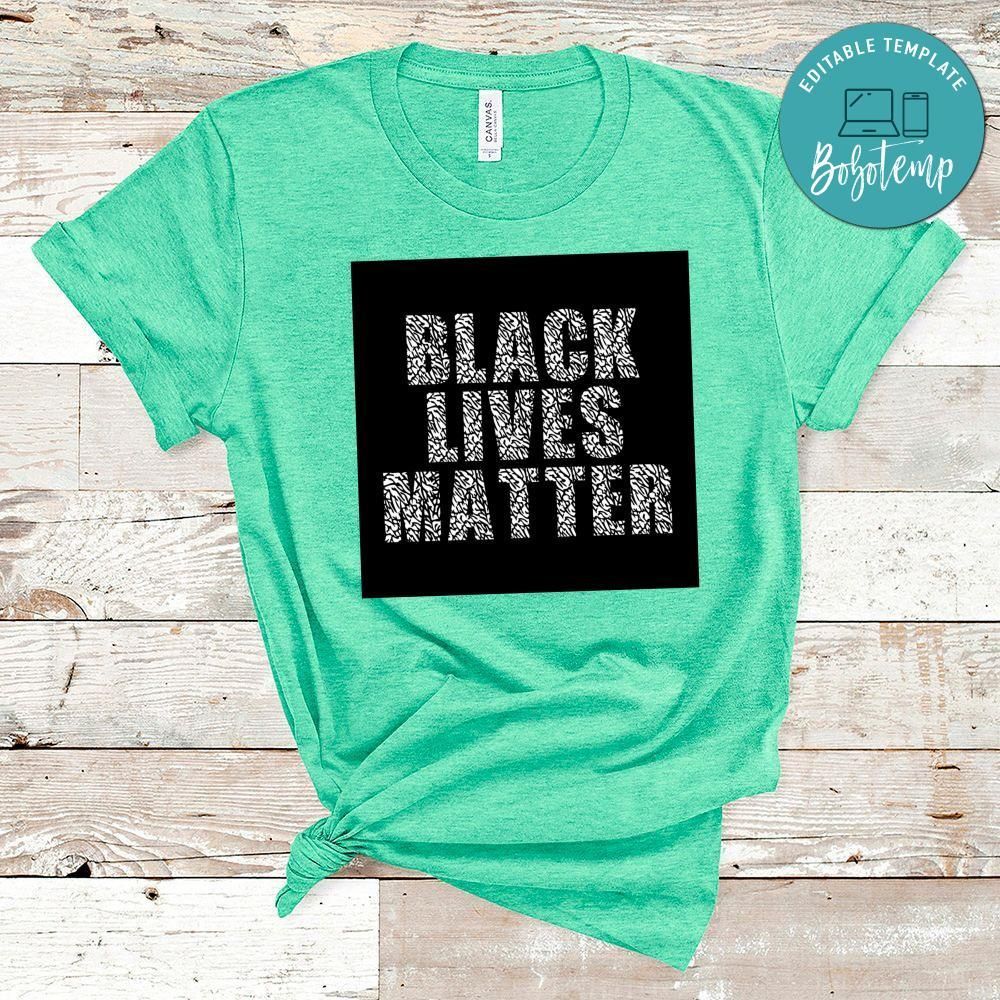 Black Lives Matter Elephant Skin Shirt