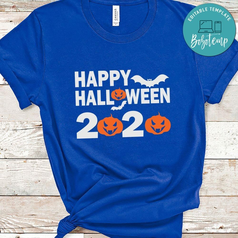 Happy Halloween 2020 Funny Pumpkin Shirt