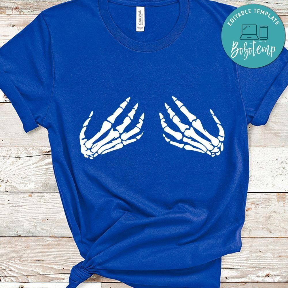 Skeleton Hands Halloween Shirt