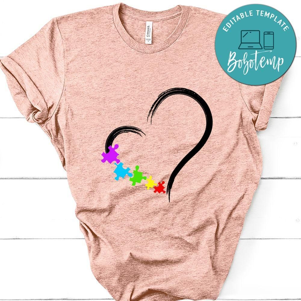 Autism Heart Shirt