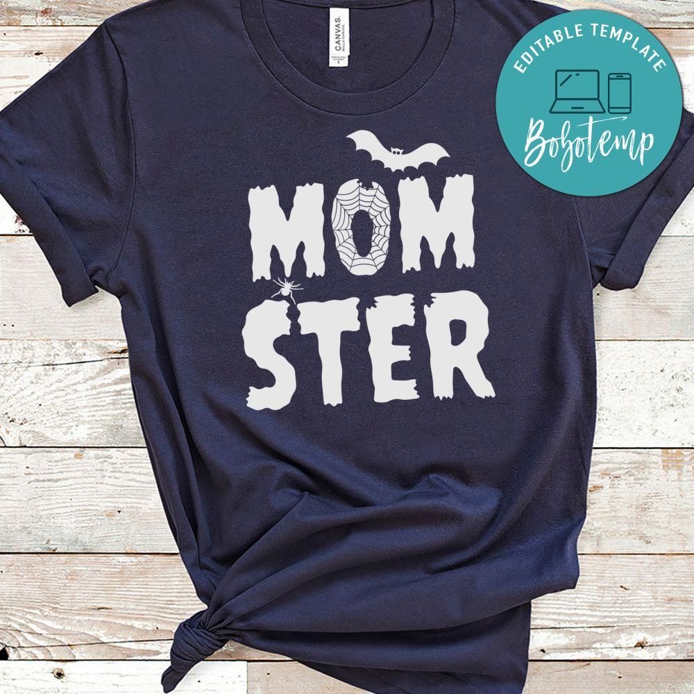 Momster Mom Halloween Shirt