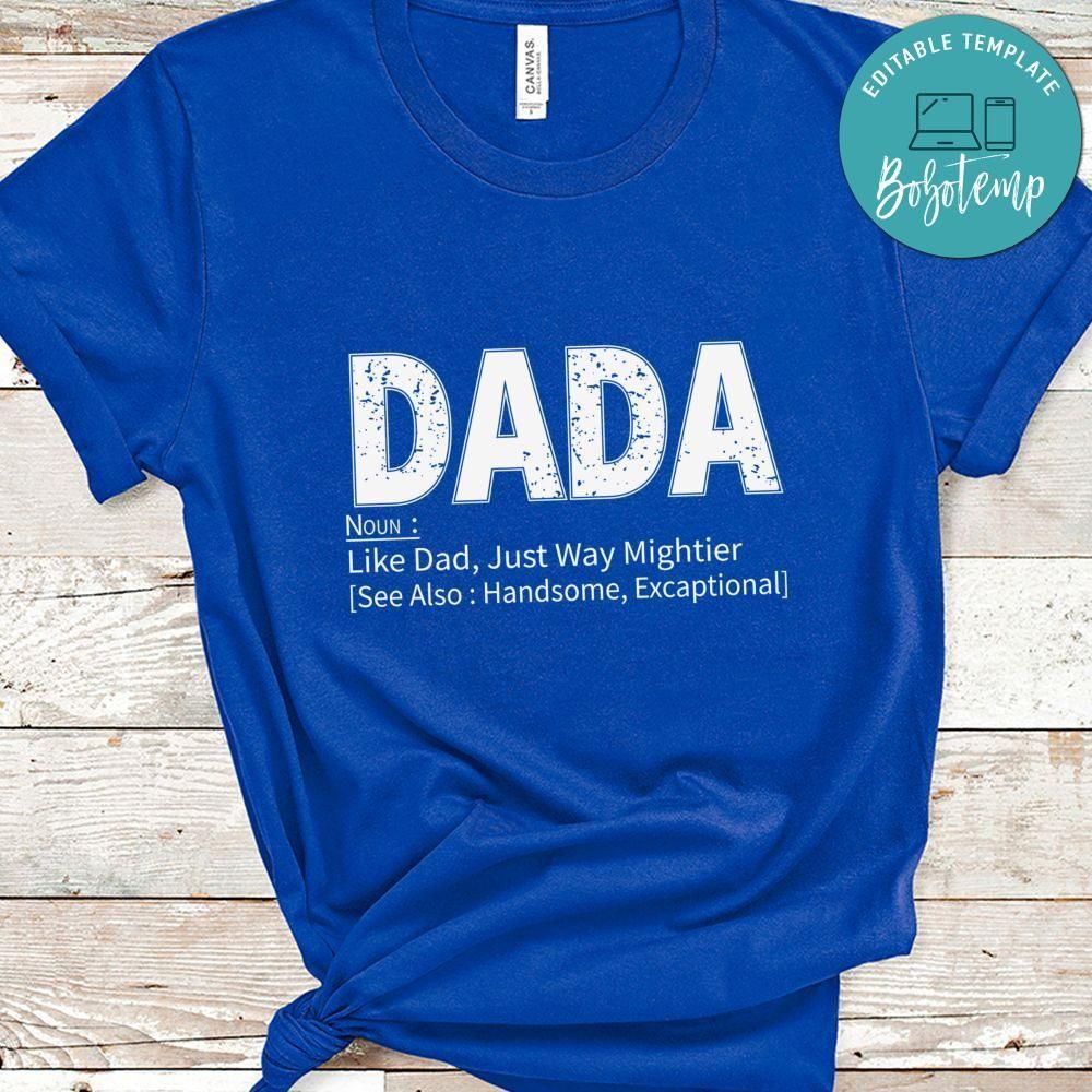 Dada Definition Shirts