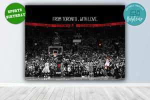 Editable Kawhi Leonard Wall Art Toronto Raptors From Toronto , With Love Instant Download